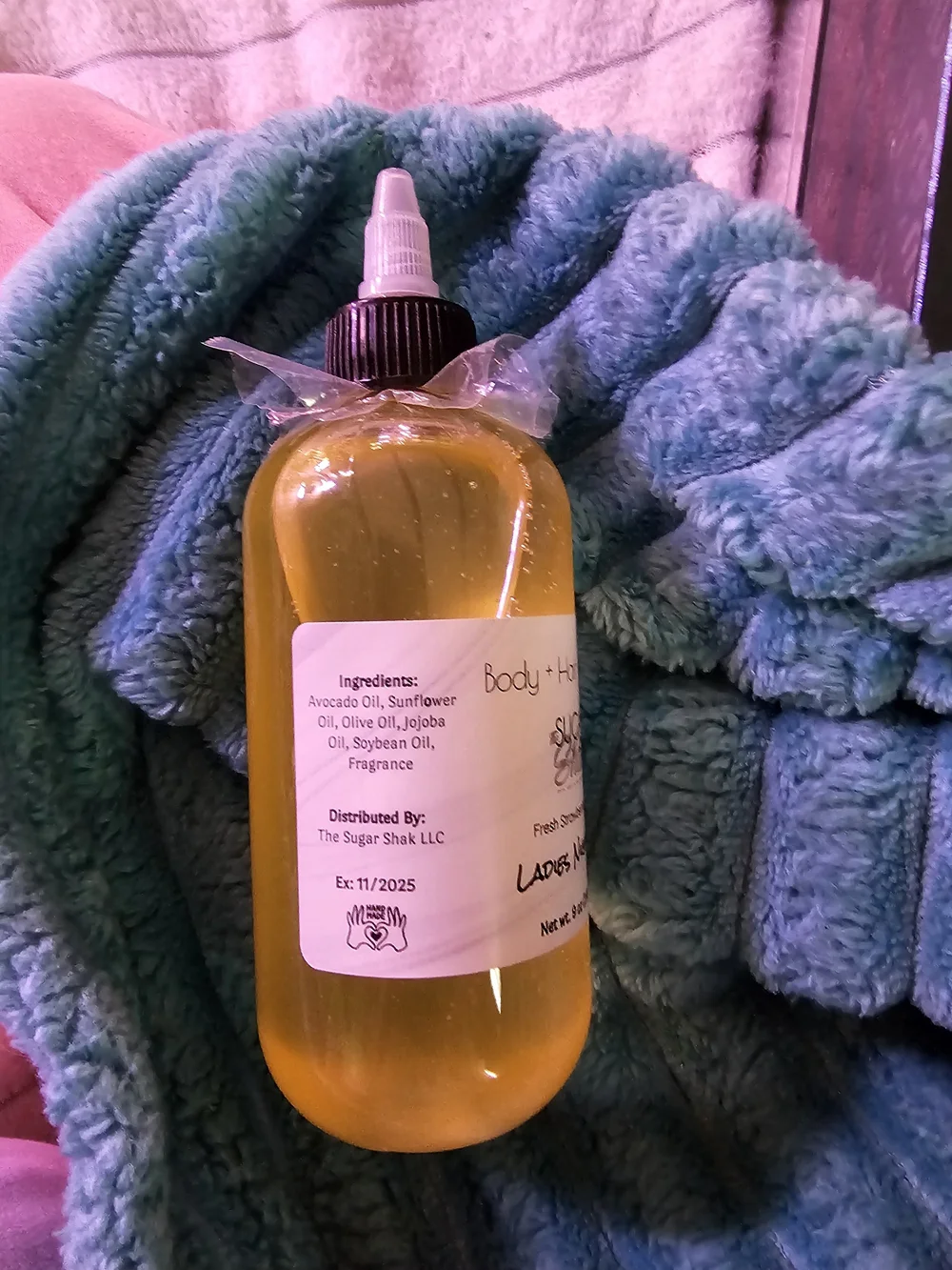 Sugar Shak Collection Ladies Night Out Body, Hair & Bath Oil - NIP Retail $20